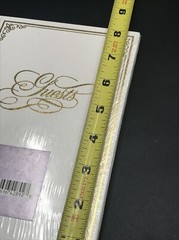 Details Accessories Guest Book 8″ x 5.25″ 32 Sheet Ruled GuestBook