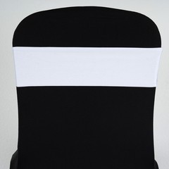 10 White Spandex STRETCHABLE CHAIR SASHES Wedding Party Decorations SALE