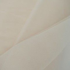 Ivory TULLE NET FABRIC 108″ wide x 50 yards Bolt Crafts Sewing Put-up Wedding