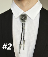 Custom Bolo Tie for Men – Western Cowboy Necklace, Personalized Gift