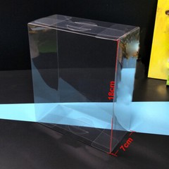 10X Clear PVC Boxes Wedding Party Favour Gift Candy Cake Product Display Box DIY
