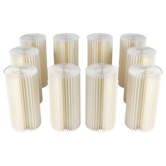 10Pcs Wedding Table Centerpieces Cardboard Vases 23.6inch Tall Flower Vase Stand