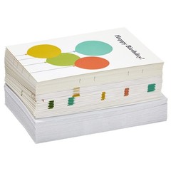Juvale 48 Assorted Happy Birthday Cards with Envelopes – 4×6 In Multicolor Bl…
