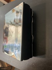 Wedding Photo Album Pewter Frame 80 Photos 4×6 Bells Roses Velvet Cover 90s Read