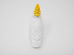 Cockatoo Bird Cake Topper Bride Groom Love Wedding Engagement Carved Wood Statue