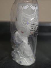 Lolita Our Special Day Hand-Painted 15 oz Wine Glass, Floral Wedding, Gift Tube