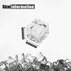 10MM Artificial Acrylic Crystal Diamond Ice Cubes – 10MM – 200PCS