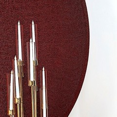 BURGUNDY 7.5 ft Metallic Spandex STAND COVER Wedding Decorations Party Events