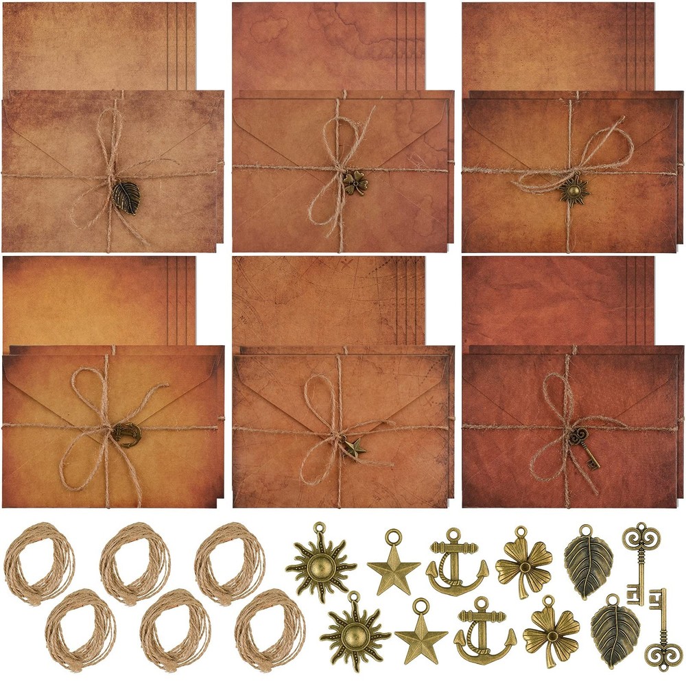 Vintage Stationary Paper and Envelopes Set, Writing Stationery