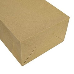 100 Pack 5.25″x3.25×8″ Brown Small Paper Bags with Handles Bulk, Gift Paper Bags