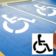 Handicap Parking Stencil, 36″x36″ Reusable Silicone Parking Lot Stencils for …