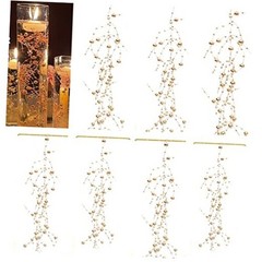 12pcs Pearl String, for Wedding Centerpiece, Vase Filler and Decor for Gold