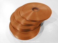 Bronze 10mm 16mm 25mm 40mm Satin Ribbon For Scrapbooking Wedding Wrap Decoration
