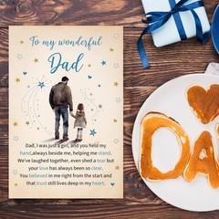 Fathers Day Card from Daughter, Heartfelt Father’s Day Cards to My Wonderful …