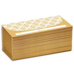 XXINMOH 100 Pack Gold Money Envelopes for Cash Gifts (7×3 Inch), 7×3 inches