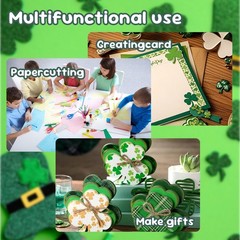Bazyrock 30 Sheets Green Cardstock 8.5» x 8.5 inches x 11 inches,