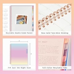 WAAV Weekly and Monthly Academic Year Planner 7″ x 9″ Lisa- 2026/2027