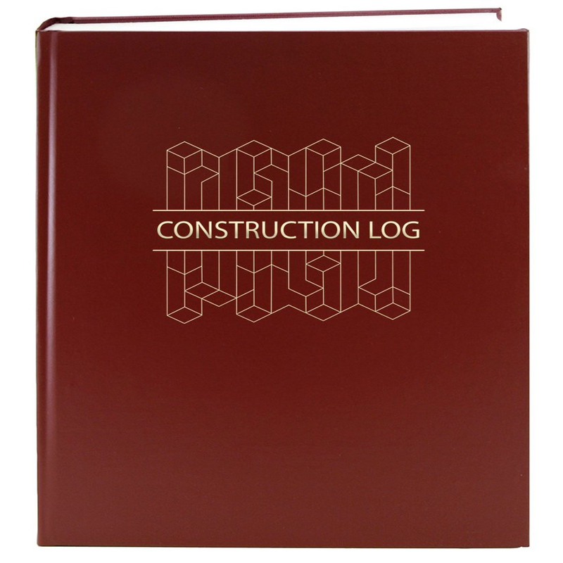 Bookfactory Construction Daily Activity Log Book Construction Foreman Site