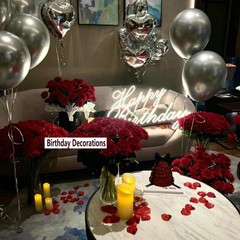 CODE FLORIST 2200 PCS Dark-Red Silk Rose Petals for Romantic Night,Wedding,Propo