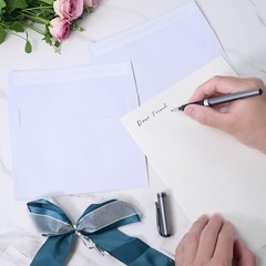 Keketer A2 White Printable 80 Pack (4.33×5.75in) Envelopes,