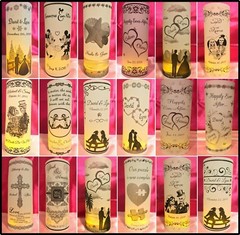 5 Personalized Memorial In Loving Memory Of Vellum Luminaries Table Decorations