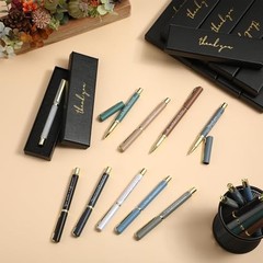 10 Set Thank You Gifts Inspirational Ballpoint Pens with Gift Macaron Mixed