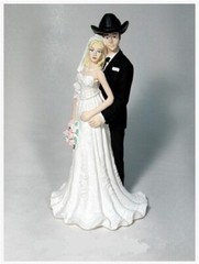 NEW Western Cowboy My Dream Personalized Bride Groom 6″ Wedding Caketopper