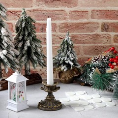 48 Pcs Candle Grips for Taper Candles, Putty to Hold Candles in…
