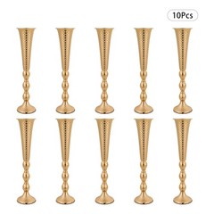 10pc Flower Stand For Wedding Party Decor 5.51*23.62in Gold Flower Stand