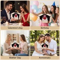 Gifts for Women, Birthday Mom, Mother’s Day Gift, red