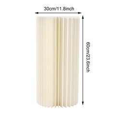 10Pcs Wedding Table Centerpieces Cardboard Vases 23.6inch Tall Flower Vase Stand