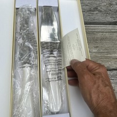 Lenox “Opal Innocence» Cake Server & Knife 2 pcs. ~ #6225965(57) W Boxes