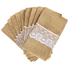 Vintage Table Runner Jute Burlap Hessian Ribbon Wedding Party Banquet Decor