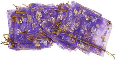 Wholesale 100PCS Organza Bag Butterfly Design Wedding Pouches Jewelry Packaging