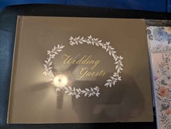 Wedding Supplies Lot Guest Book Invitations Envelopes His & Her Vows Bridal Show