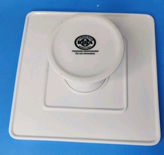 BIA Cordon Bleu Pedestal Cake Stand Square 11″ White
