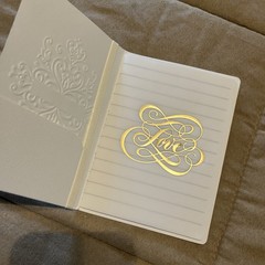 Hallmark Wedding Vow Books Her Vows & His Vows 12 Lined Pages Blank