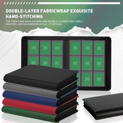 Mosla Toploader Bindertrading Card Binder Storage Hold Up 288 Cards 9-Pocket