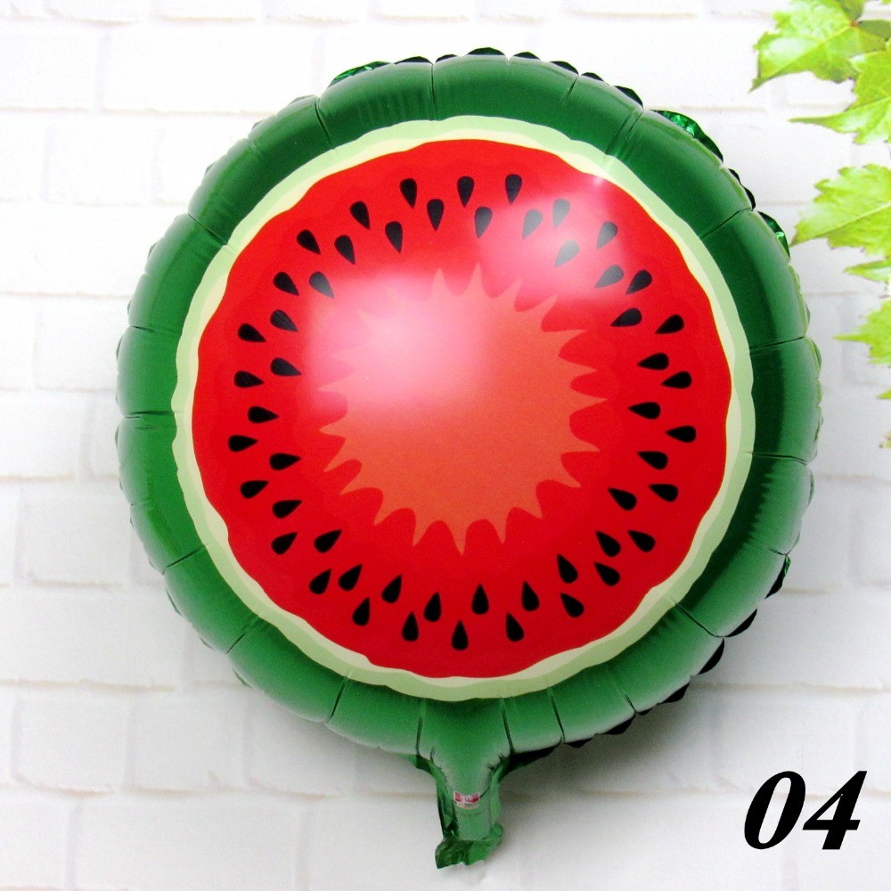 18″ Watermelon Fruit Design Foil Balloon Helium Birthday Party Decor kids toy UK