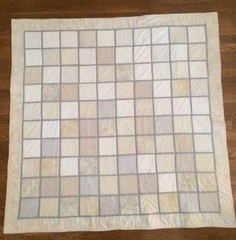 Wedding Guest Book Alternative, Custom Handmade Multi-Color Signature Quilt