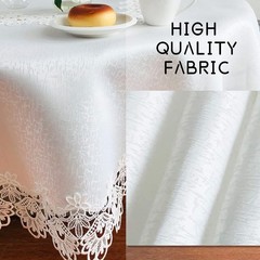 Lace Table Runner for Dining Table White for Wedding Holiday Party 16 x 70 In…