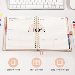 2026 Planner, Weekly and Monthly, Medium Size (5.7″ x 8.3″), Jan – Dec 2026,