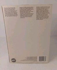 Wilton Double Heart Cake Topper Chrome & White w / Faux Crystals 5″ T x 6″ W NIB