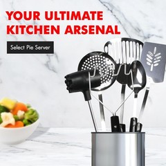 Durable 11.5-Inch Pie Server: Stylish Stainless Steel & Dishwasher Safe