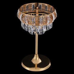 Gold Acrylic & Iron Flower Stand 30 × 45 cm Floor/Tabletop Wedding Centerpiece