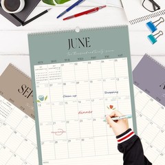 GuassLee Large Wall Calendar 2026-2027,22″x 15″ Vertical Jumbo Desktop/Wall C…