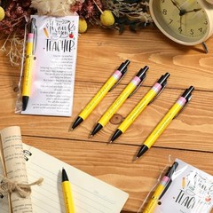 Teacher Appreciation Gifts Bulk Thank You Teacher Ballpoint Pens Cards and 30