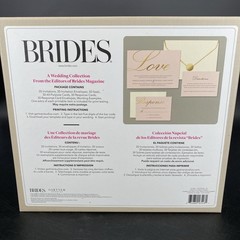 BRIDES Modern Invite Invitation Kit Bridal Wedding Blank New Lot Of 2(60 Count)