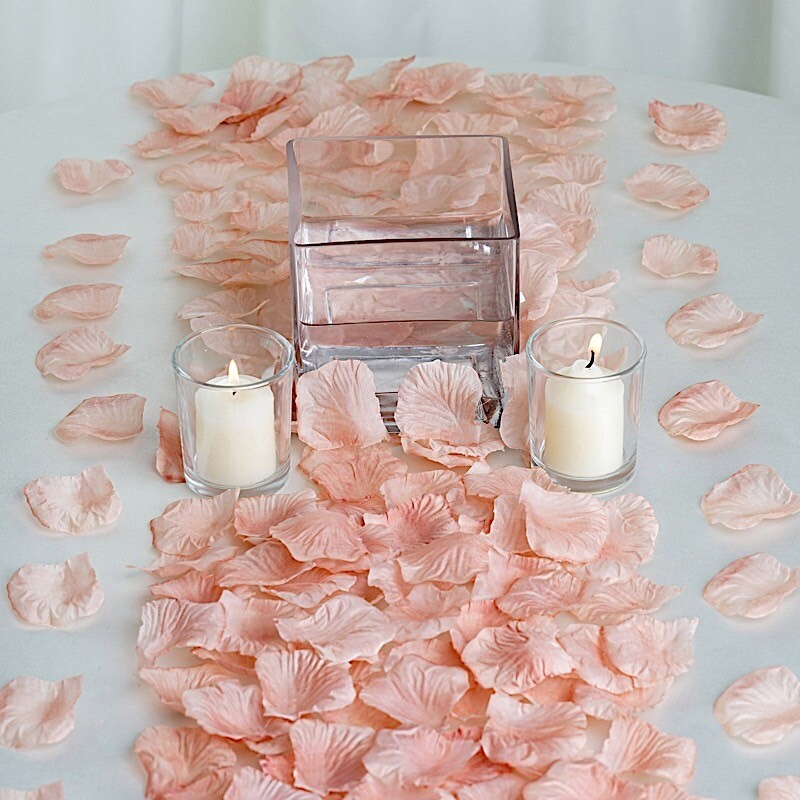 2000 Dusty Rose Silk Rose PETALS Wedding Party Decorations Supplies WHOLESALE
