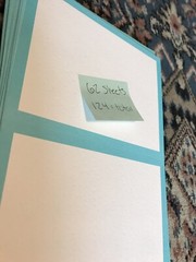 Wedding Invitation Kit Blue Paisley Printable Bridal Brides Magazine – Open Box
